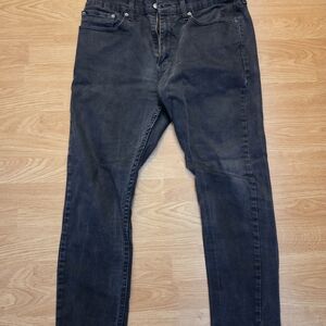 Men's Black Levi's 512 Jeans